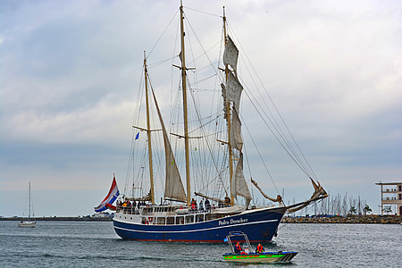 Rostock, vela Hanse, marittimo, acqua, mare, Viaggi, Barche