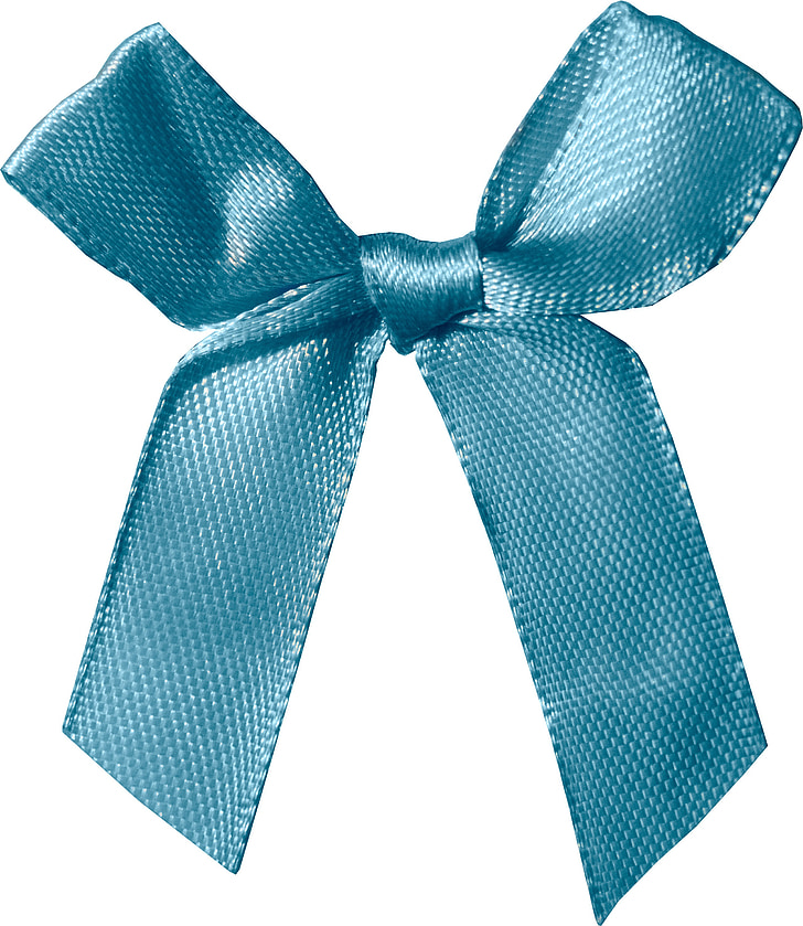 corbata de lazo, cinta, raso, seda, azul, proyecto, Cut-out