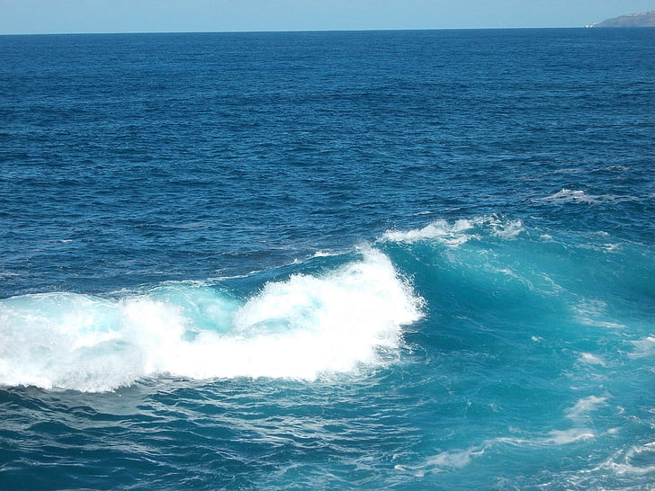 sea, wave, water, nature, sea water, atlantic, beautiful