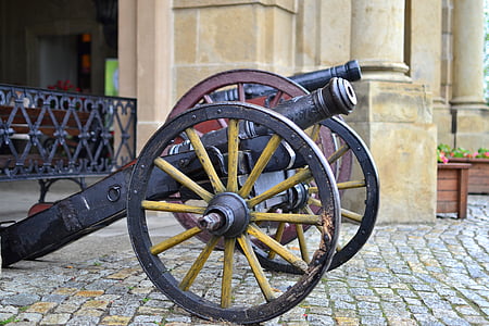 cannon, armament, castle, knighthood, crafts war, history, militaria