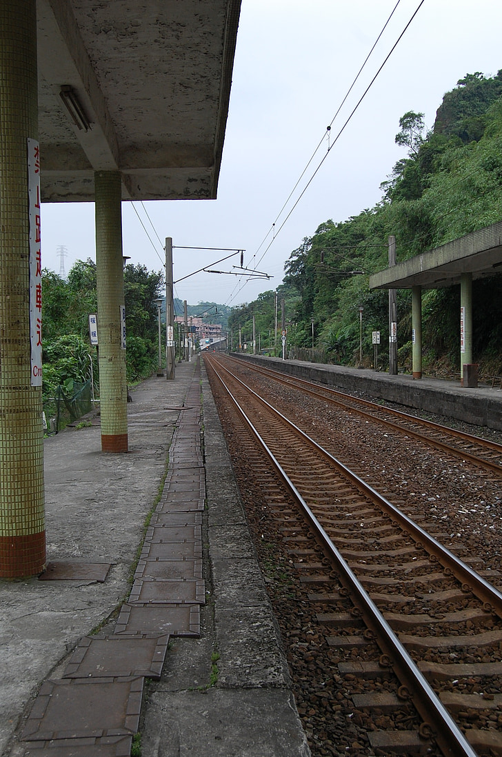 järnväg, Station, Asia