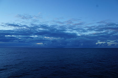 空, 大西洋, 海, 海, クルーズ, 大西洋横断, 帆