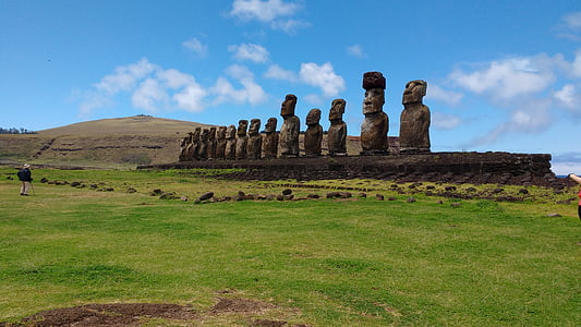 påsk, ön, Chile, Rapa, Nui, södra, turism