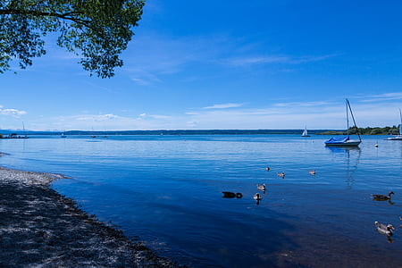 Sylt, Lake, mieliala, kesällä, vesi, Holiday, kaunis ranta