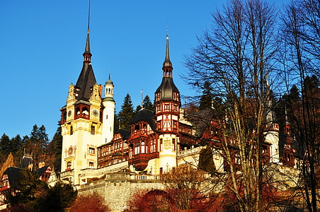 alam, Istana, benteng, Istana di Rumania, Peles palace, sebuah istana di pegunungan, perjalanan