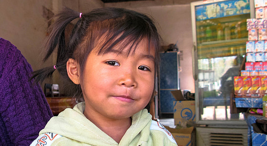 Лаос, xayaboury, дете, деца, Момиче, лаоски, Азия