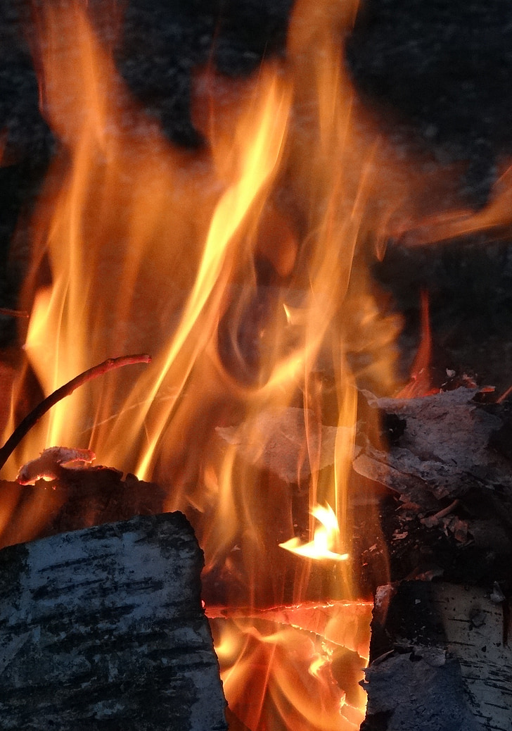 ไฟไหม้, เปลวไฟ, ไม้, เส้นขอบ, ไฟ - ปรากฏการณ์ธรรมชาติ, อุณหภูมิ - ความร้อน, การเผาไหม้