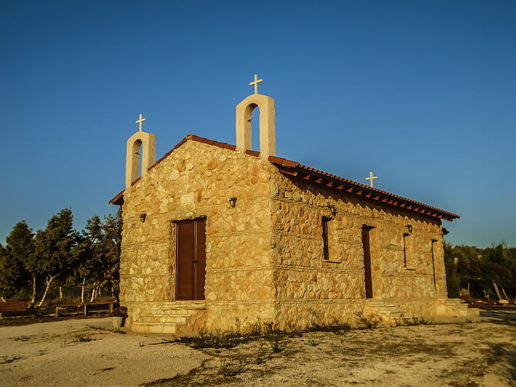 Chypre, Ayia napa, Chapelle, orthodoxe, Église, architecture, christianisme