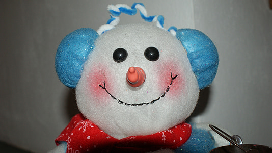 snow man, christmas, christmas eve, white, face, smile, all