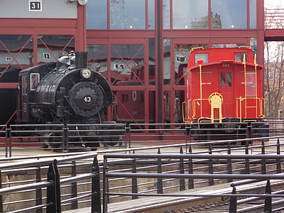 古い鉄道, 機関車, 蒸気機関車, 蒸気機関車, エンジン, 鉄道, 駅