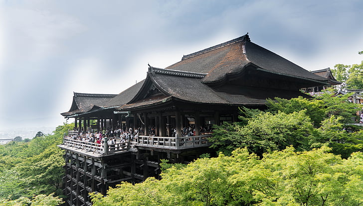Japan, Kyoto, Kiyomizu-dera, Japans, Azië, Landmark, reizen