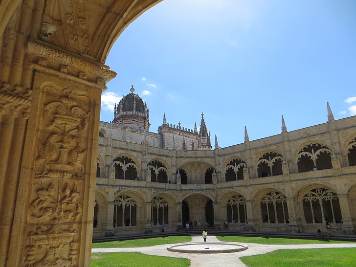 Jeronimos monastery, Lissabon, kloster, kloster