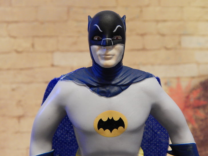 Batman, superhéroe, juguete, con capa, carácter, Comic, héroe