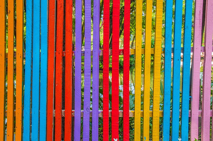 boja, drveni zidovi, boje, trake boja, pozadina, uzorak, prugasta