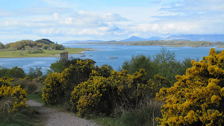 İskoçya, doğa, manzara, Highlands, dağlık ve Adaları, romantizm, ruh hali