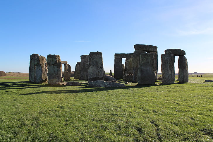 Stonehenge, Monumen, alam, pemandangan, Amesbury, Inggris