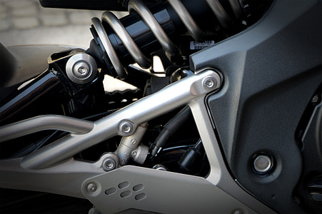motorfiets, Triumph, technologie, ontwerp, bouw, Details, lente