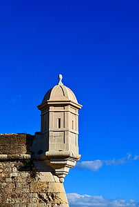 tourelle, fortification, fenêtre de, forteresse, Pierre, défense, historique