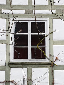 zemědělská usedlost, okno, Krov