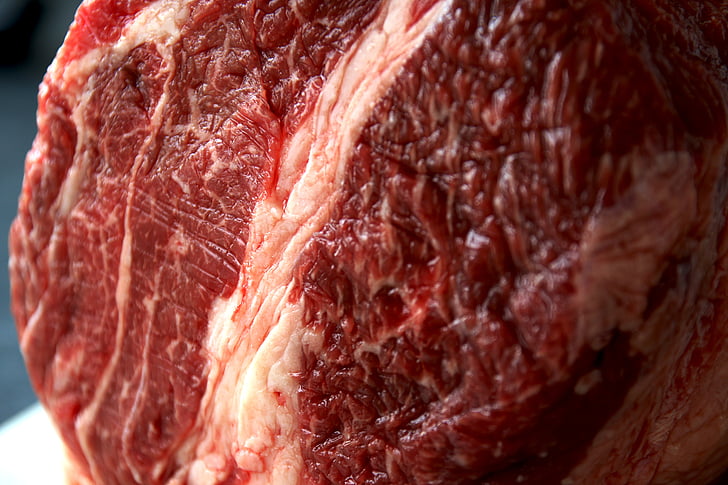 beef, meat, fry, straight, beef steak, steak, grow through