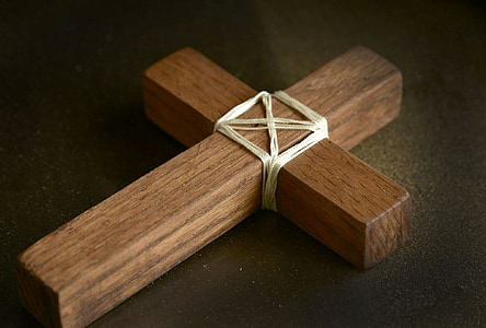 Croce, in legno, religione, fede, cristianesimo, simbolo, fatto a mano