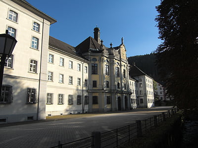 Mosteiro, St blasien, floresta negra, fachada, edifício, Sankt blasien