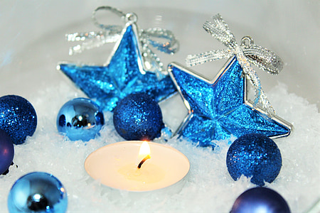 Christmas, Star, arrière-plan, poinsettia, Advent, décoration, temps de Noël