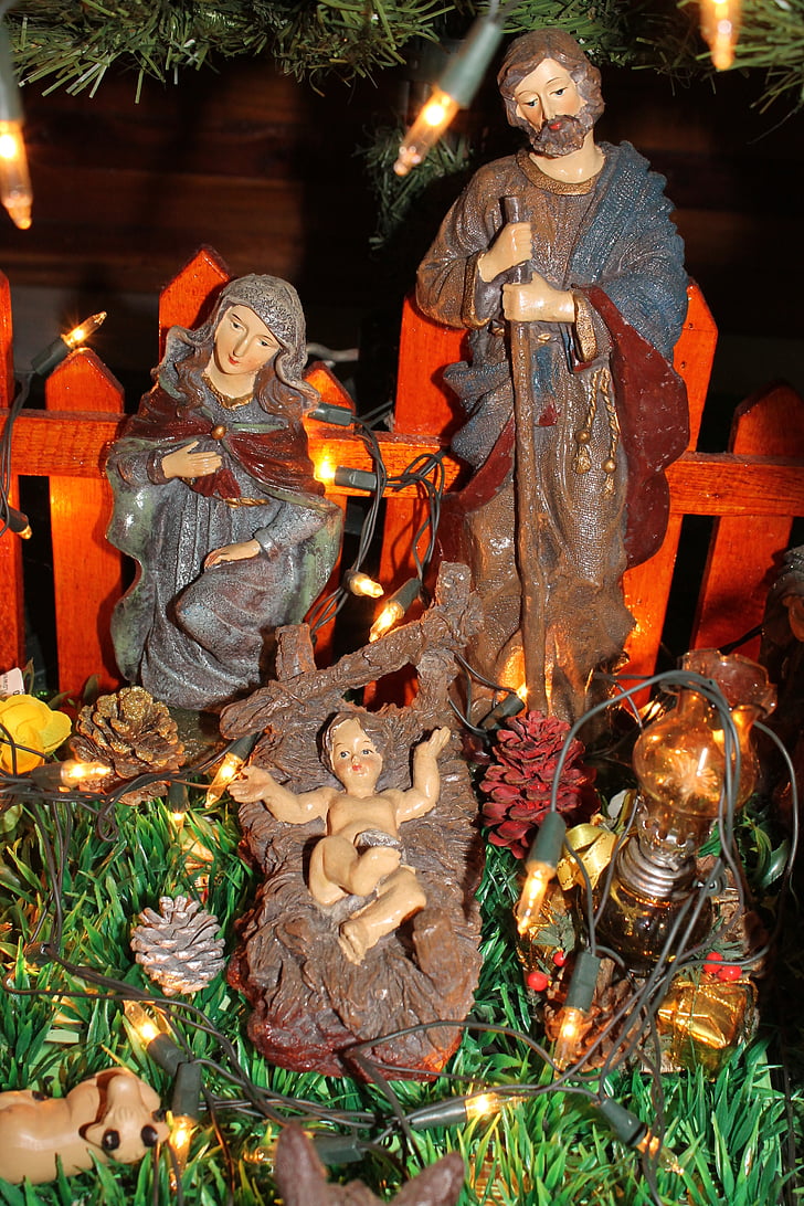 Manger, Jézus, család, Karácsony, születési idő, betlehemes, Krisztus