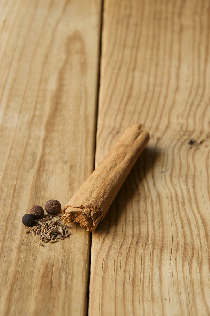bark, cinnamon, close-up, ingredients, seeds, spices, wood