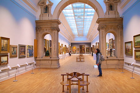 Louvren, museet, tänkande, Frankrike, turism, attraktion, Europeiska