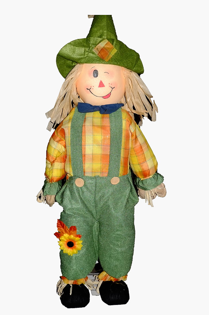 scarecrow, doll, harvest, boy, autumn, decor, ornamental