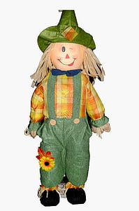 Scarecrow, lelle, ražas, zēns, rudens, dekori, Dekoratīvie