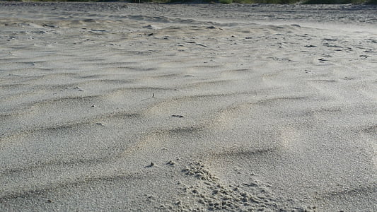 Sand, Beach, Tuuli