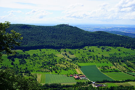 Burg teck, Teck, burgruine teck, regiji Swabian alb, pogled, vidika, breitenstein