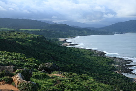 morze, ocean spokojny, Tajwan