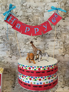 sretan rođendan, stranka, torta, Safari zabava, dekoracija, Proslava