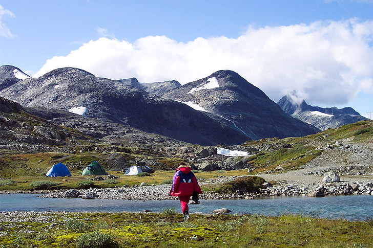 Jotunheimen, gerin, koldå, dağ, Hiking, doğa, açık havada