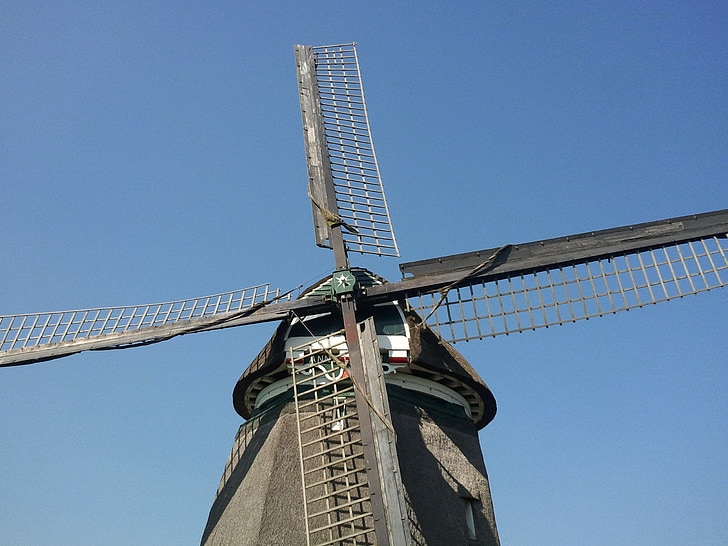 mill, netherlands, broek op langedijk