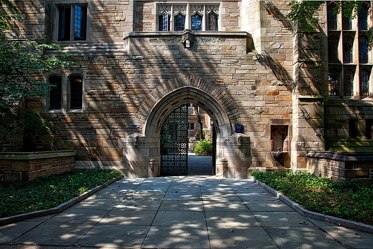 Universidad de Yale, paisaje, universidades, escuelas, colegios, Campus, Educación