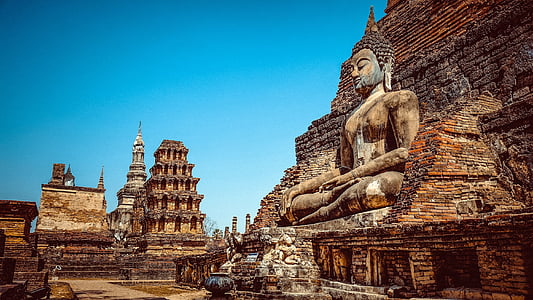 Ταϊλάνδη, ο Βούδας, ο Βουδισμός, Ασία, θρησκεία, άγαλμα, Ναός