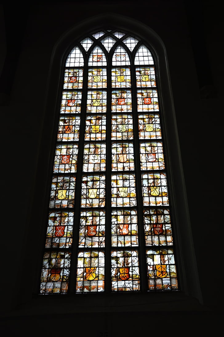 kerk, geloof, kerk venster, glas, gekleurd, tekst, graphics