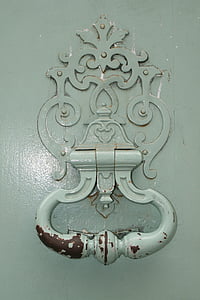 door knocker, old, vintage, metal, antique