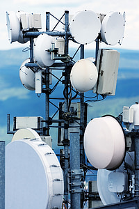 antenna, cell, cellular, communication, connection, dish, electromagnetic