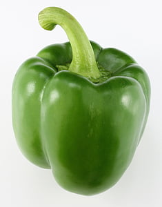 paprika, groene paprika 's, groenten, groen, peper, niet-scherpsmakende pepers, Vegetarisch