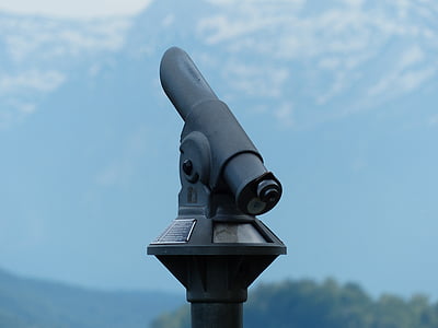 telescope, outlook, by looking, vision, ausschau, good view, magnification
