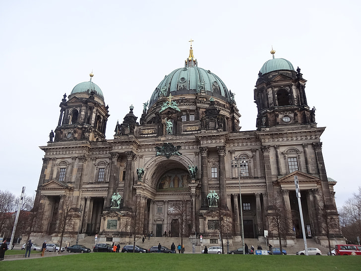Berlin, Cathedral, Dome, Tyskland, vartegn