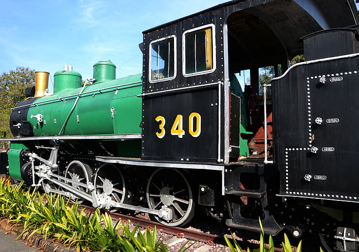 Pociąg, lokomotywa, kolejowe, Steam, silnik, kolejowe, transportu