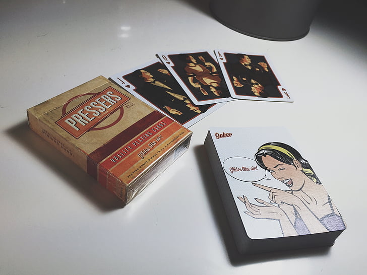 kort, design, spillekort