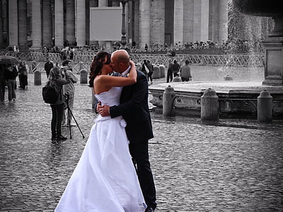 Jaunieji, Roma, Vestuvės, santuoka, tuoktis, jungtuvės, ceremonija