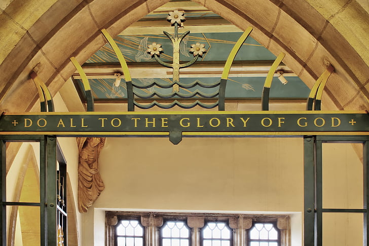 Guildford, Catedral, l'església, religió, pregant, Anglaterra, Regne Unit
